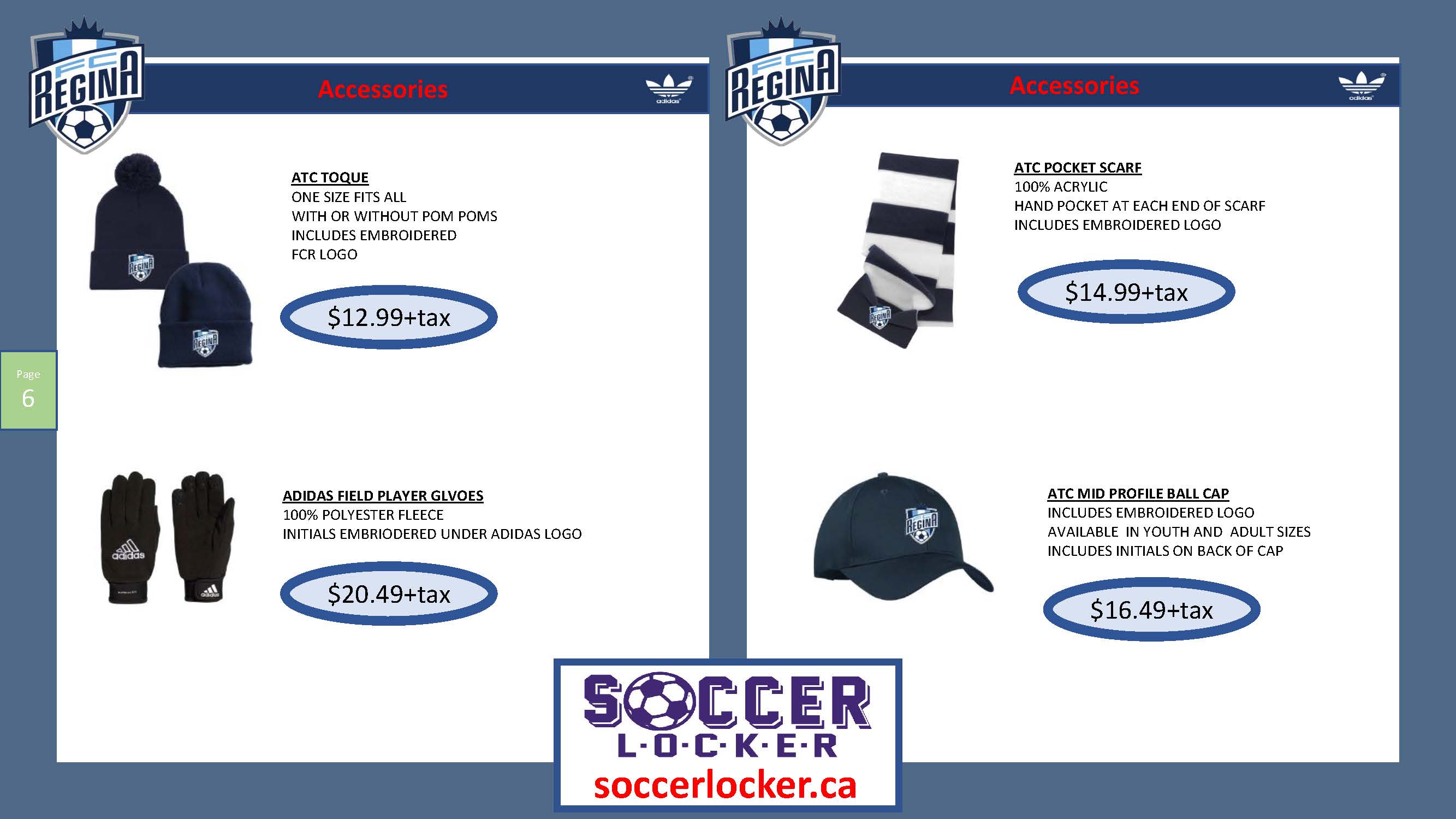 FC Regina site by RAMP InterActive